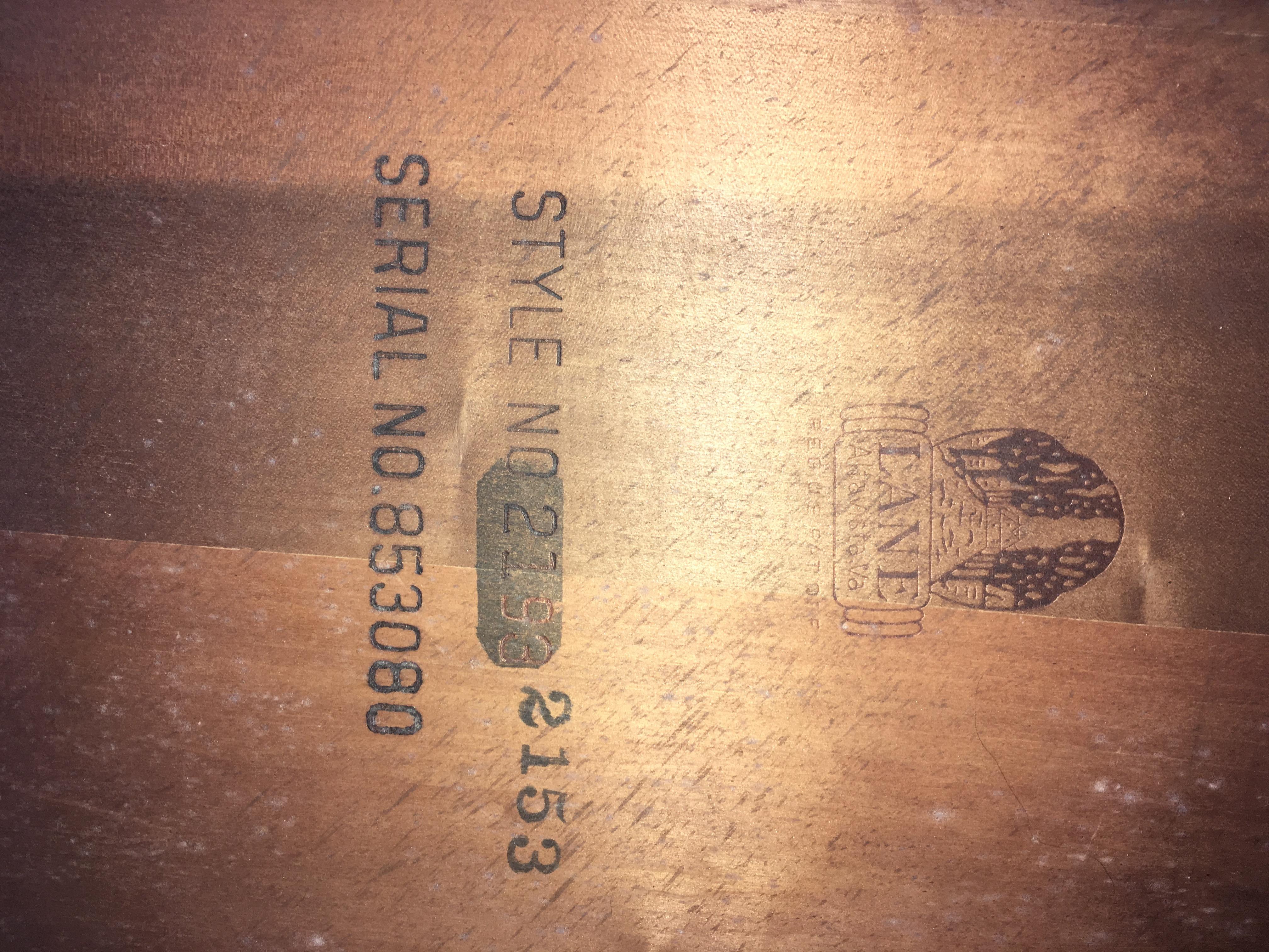 Lane Altavista round coffee table InstAppraisal